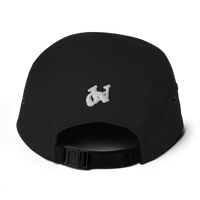 Embroidered 5 Panel Logo Hat