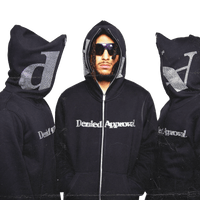 Full Zip Rhinestone Hoodie