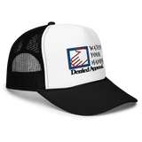 Watch Your Hands Foam trucker hat