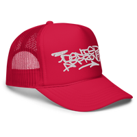 Embroidered Handstyle Foam trucker hat